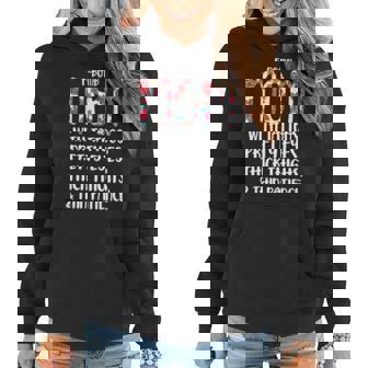 Mom With Tattoos Pretty Eyes And Thick Thighs Hood Women Hoodie - Thegiftio