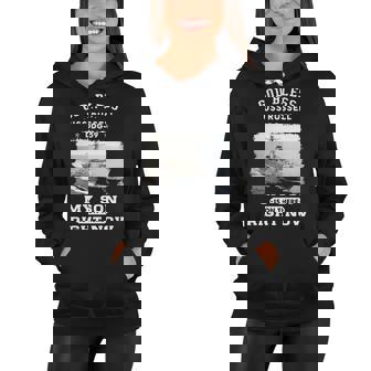 My Son Is On Uss Russell Ddg Women Hoodie - Monsterry