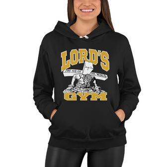 New Lords Gym Cool Graphic Design Women Hoodie - Monsterry