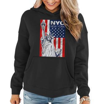 New York City Statue Of Liberty Shirts Cool New York City Women Hoodie - Thegiftio UK