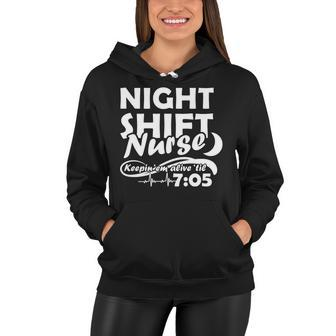 Night Shift Nurse Tshirt Women Hoodie - Monsterry UK