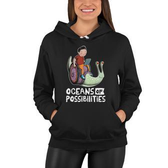 Oceans Of Possibilities Summer Reading 2022 Librarian Tshirt Women Hoodie - Monsterry