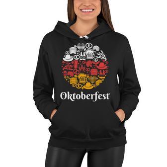 Oktoberfest Holiday Flag Mash Up Tshirt Women Hoodie - Monsterry CA