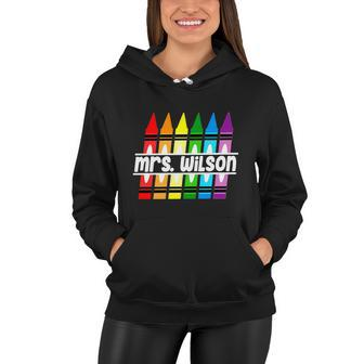 Personalized Name Black To School Teacher Gift Women Hoodie - Monsterry