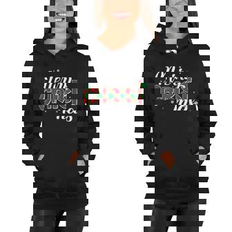 Plaid Merry Christmas Christ Women Hoodie - Thegiftio