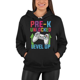 Prek Unlocked Level Up Game Back To School Women Hoodie - Monsterry UK