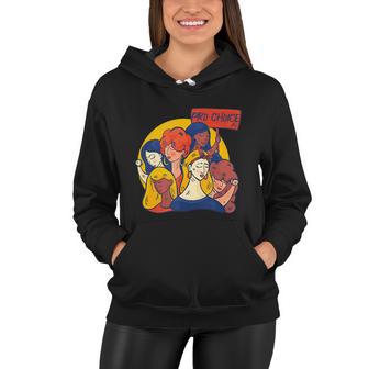 Pro Choice Womens Rights Abortion Feminist Pro Roe Women Hoodie - Monsterry DE