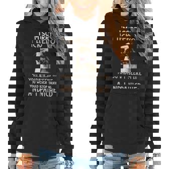 Pug I M Sorry I Licked You Funny Women Hoodie - Thegiftio