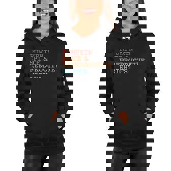 Pumpkin Spice And Reproductive Rights Fall Feminist Choices Gift Women Hoodie - Monsterry