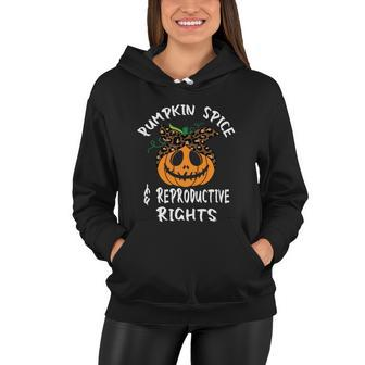 Pumpkin Spice And Reproductive Rights Gift V7 Women Hoodie - Monsterry DE