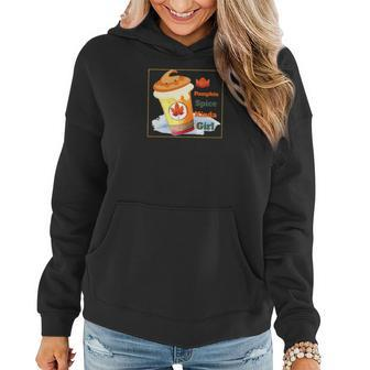 Pumpkin Spice Kinda Girl Fall Gift Women Hoodie Graphic Print Hooded Sweatshirt - Seseable
