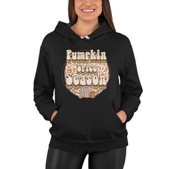 Pumpkin Spice Season Thanksgiving Quote V2 Women Hoodie - Monsterry DE