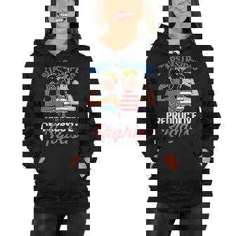 Reproductive Rights And Woman Rights Stars With Stripes Women Hoodie - Thegiftio