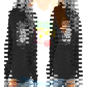 Rollin Into 10 Bowling Birthday Party 10Th Birthday Girls Women Hoodie - Thegiftio