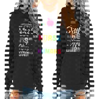 School Nurse Of Tiny Humans Women Hoodie - Thegiftio