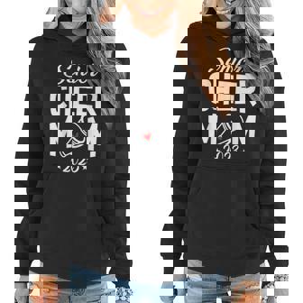 Senior Cheer Mom 23 Cheerleader Parent Class Of 2023 V2 Women Hoodie Graphic Print Hooded Sweatshirt - Thegiftio