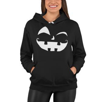 Silly Jack O Lantern Face Tshirt Women Hoodie - Monsterry