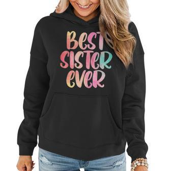 Sister Design Mothers Day Tshirt For The Best Sister Women Hoodie - Thegiftio UK