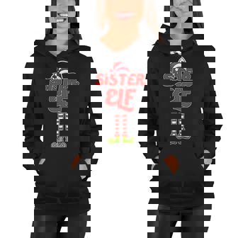 Sister Elf Christmas Women Hoodie - Monsterry