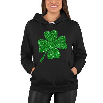 Sparkle Clover Irish Shirt For St Patricks & Pattys Day Women Hoodie - Thegiftio UK