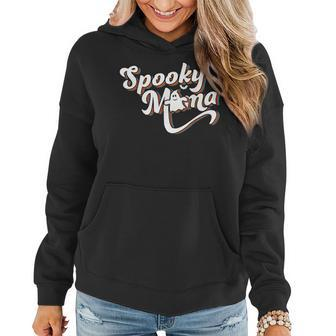Spooky Mama Cute Ghost Halloween Mom Matching Family Women Hoodie - Thegiftio UK