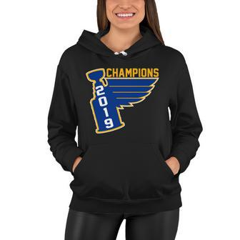 St Louis Hockey 2019 Champions Tshirt Women Hoodie - Monsterry CA