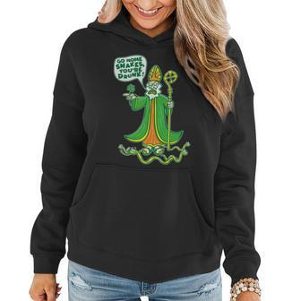 St Patrick Go Home Snakes Youre Drunk Graphic Design Printed Casual Daily Basic Women Hoodie - Thegiftio UK