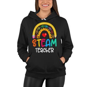 Steam Teacher Squad Team Crew Back To School Stem Special Women Hoodie - Seseable