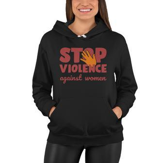 Stop Violence Against Women Women Hoodie - Monsterry