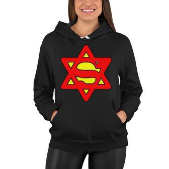 Superjew Super Jew Logo Tshirt Women Hoodie - Monsterry UK