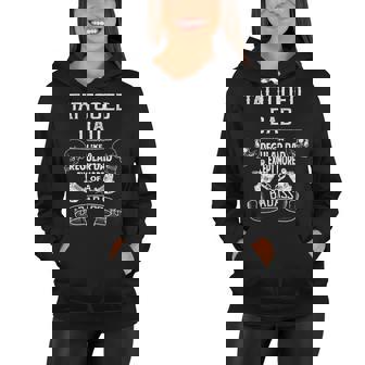 Tattooed Dad Like A Regular Dad Except More Of A Badass Women Hoodie - Thegiftio UK
