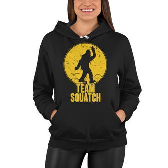 Team Squatch Bigfoot Sasquatch Women Hoodie - Thegiftio UK