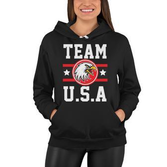 Team USA Logo Women Hoodie - Monsterry AU