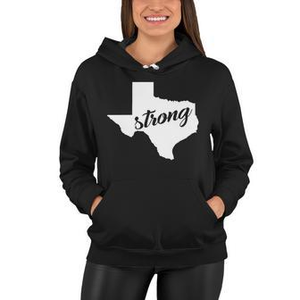 Texas Strong State Logo Tshirt Women Hoodie - Monsterry CA
