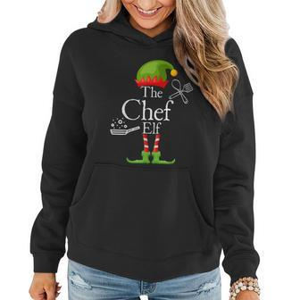 The Chef Elf Matching Family Holidays Women Hoodie - Thegiftio UK