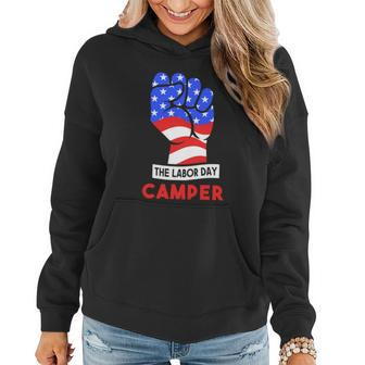 The Labor Day Camper Meaningful Gift Women Hoodie - Thegiftio UK