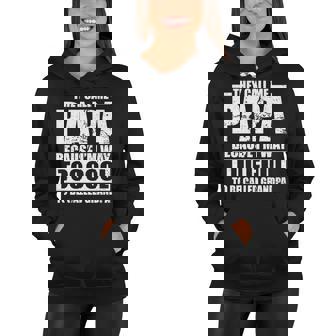 They Call Me Papa Because Im Too Cool To Be Called Grandpa Women Hoodie - Thegiftio