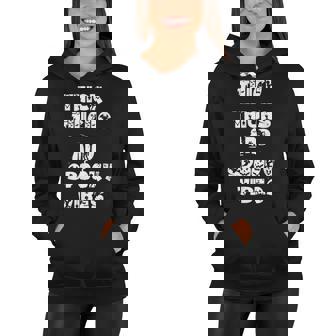 Thick Thighs And Spooky Vibes Spooky Season Halloween V3 Women Hoodie - Seseable