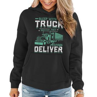 Trucker Trucker Accessories For Truck Driver Motor Lover Trucker_ V12 Women Hoodie - Seseable