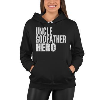 Uncle Godfather Hero Tshirt Women Hoodie - Monsterry