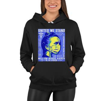 United Nurses March Million Nurse March May 12 2022 Support Tshirt Women Hoodie - Monsterry UK