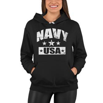 United States Navy Usa Vintage Tshirt Women Hoodie - Monsterry UK