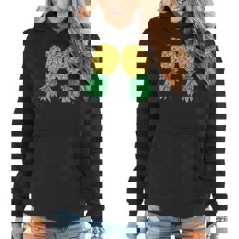 Upside Down Pineapples Polyamory And Polyamorous Women Hoodie Graphic Print Hooded Sweatshirt - Thegiftio UK