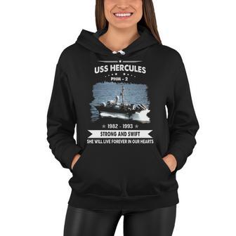 Uss Hercules Phm2 Phm Women Hoodie - Monsterry CA