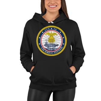 Uss John C Stennis Cvn 74 Cvn Women Hoodie - Monsterry