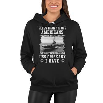 Uss Oriskany Cv 34 Cva 34 Sunset Women Hoodie - Monsterry