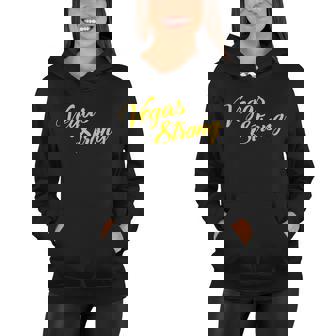 Vegas Strong Gold Script Women Hoodie - Thegiftio