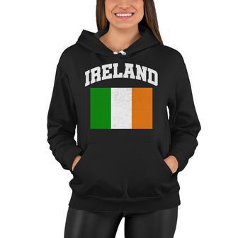 Vintage Ireland Team Flag Women Hoodie - Monsterry CA