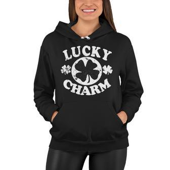 Vintage Lucky Charm Irish Clover Tshirt Women Hoodie - Monsterry DE