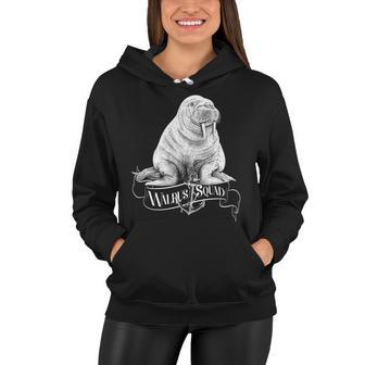 Vintage Walrus Squad Tshirt Women Hoodie - Monsterry
